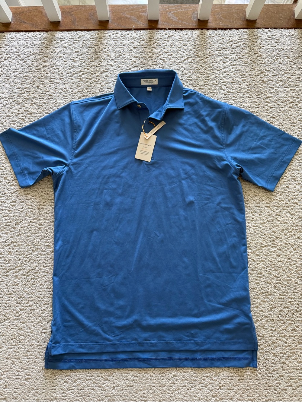 Peter Millar Men’s Blue Summer Comfort Polo - NWT size S